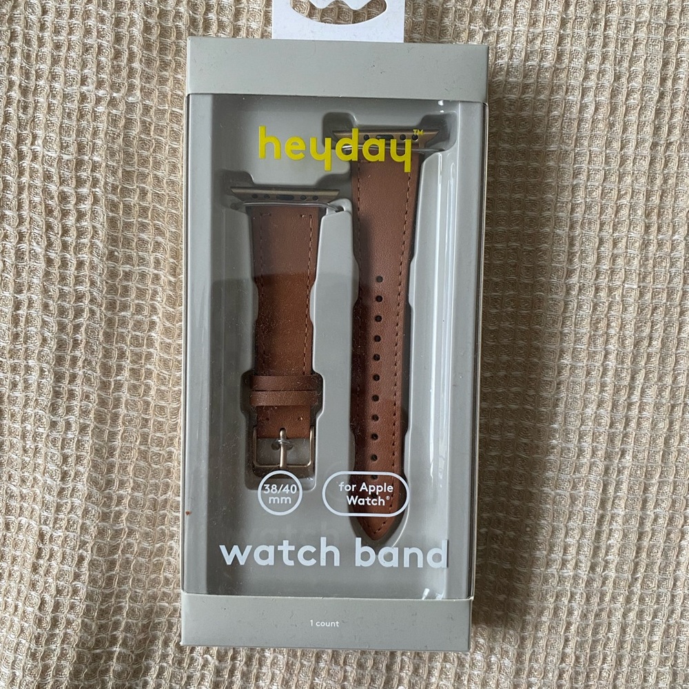 Apple Watch leather band